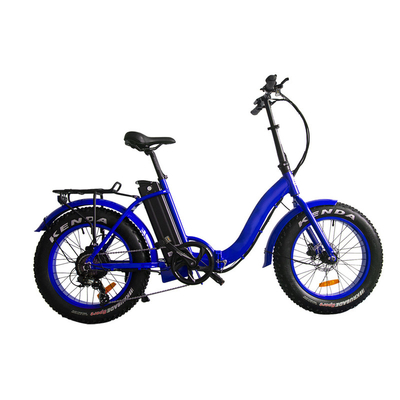 vélos de montagne électriques de grosse roue de 48V 500w pour chasser 20&quot; plein pliage Ebike de suspension