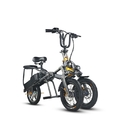 14 Inch Mini Electric Tricycle Bike , Electric Foldable Tricycle With 3 Wheels