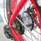 Poids léger électrique se pliant en aluminium de vélo avec l'enfant Seat 55km puissants H