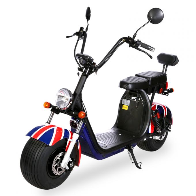 La CEE Coc a approuvé la batterie démontable électrique du scooter 1000w 1500w 2000w de Citycoco 0