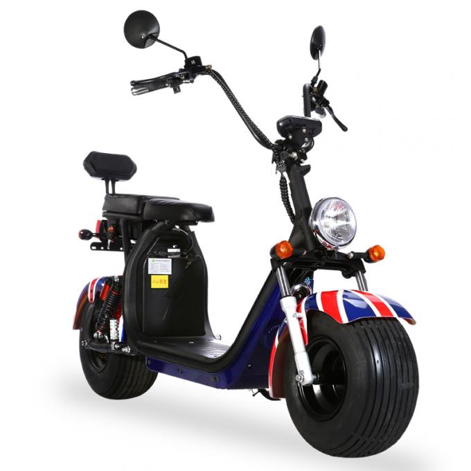 La CEE Coc a approuvé la batterie démontable électrique du scooter 1000w 1500w 2000w de Citycoco 2