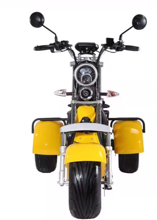 les personnes âgées de gros pneu de Citycoco de route de Harley Electric Scooter Bike Off de la roue 1000W 3 montent des tricycles 16